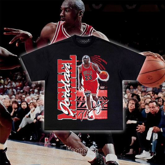 Michael Jordan Black Tee