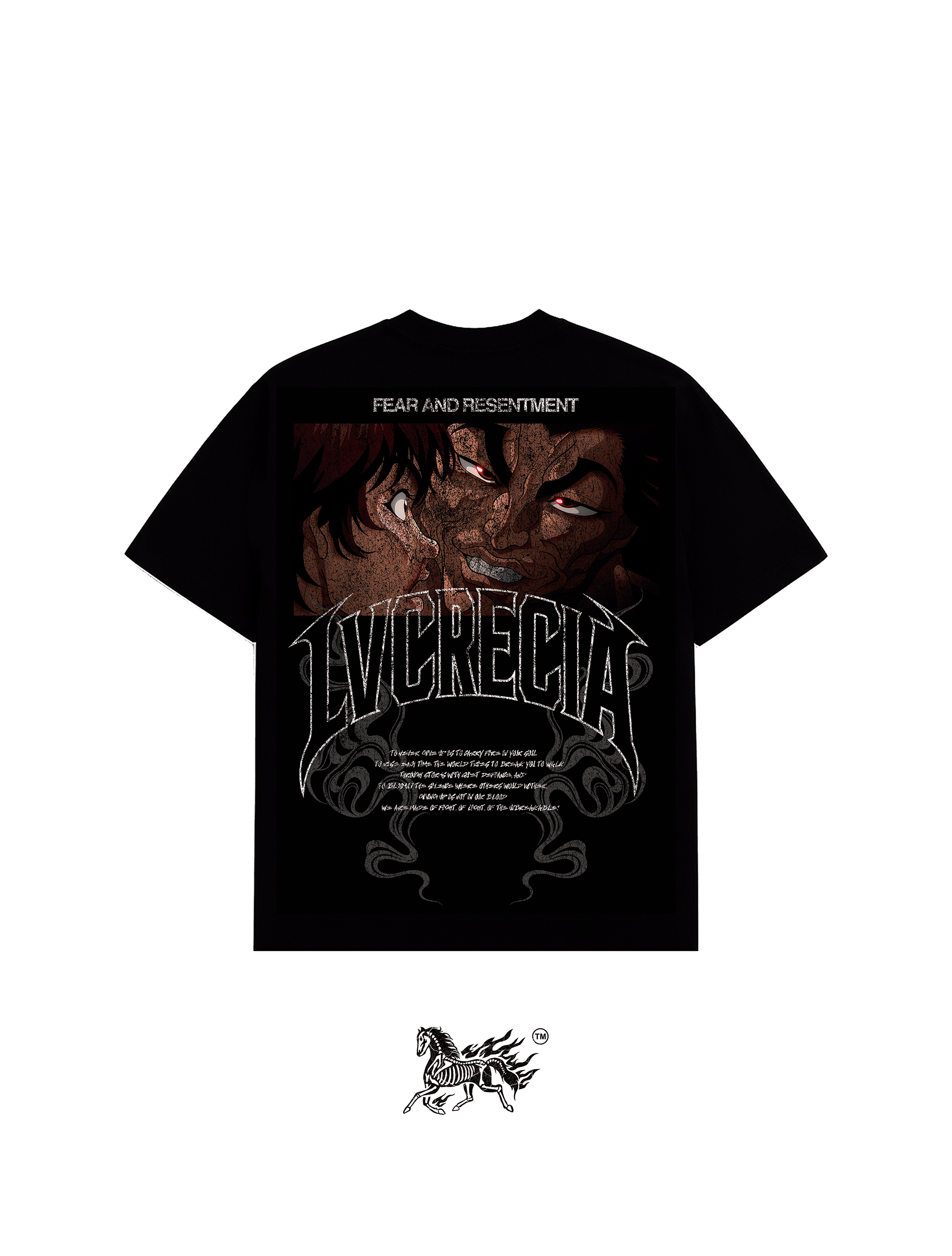 FEAR "PREMIUM" BLACK TEE