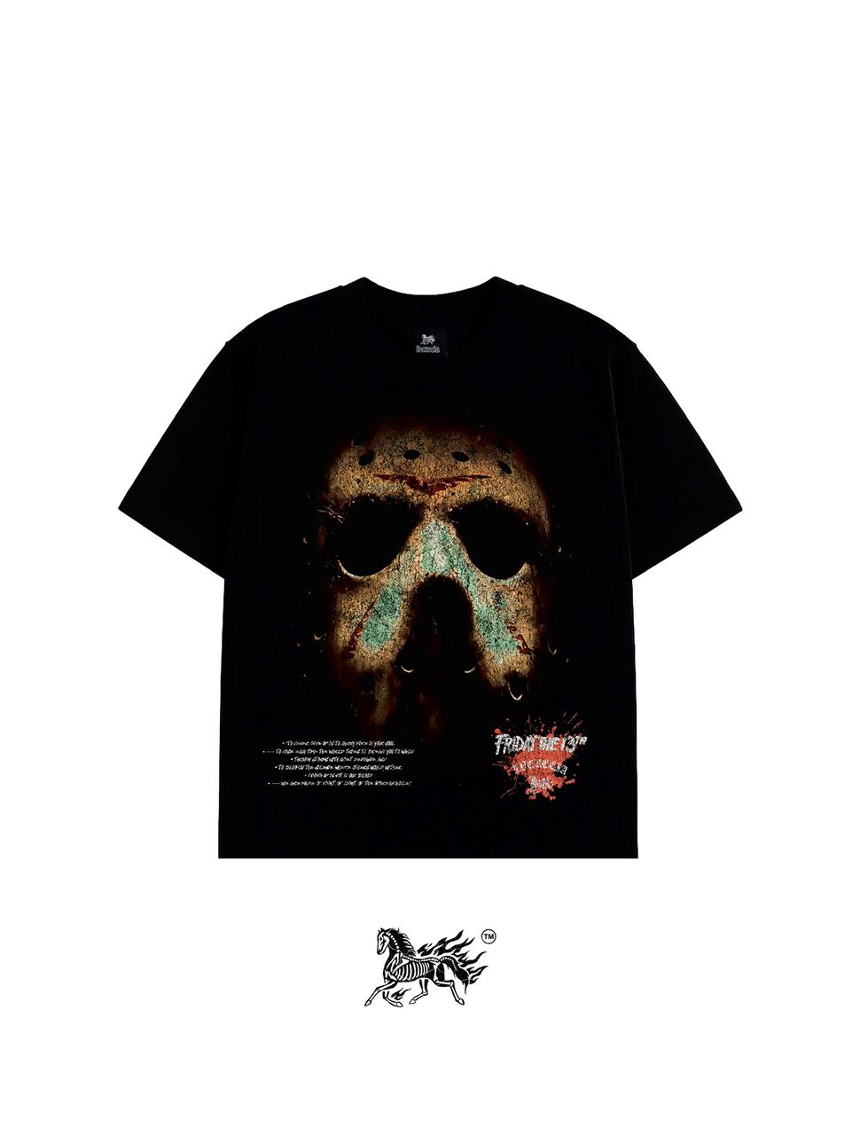FRIDAY 13TH "PREMIUM" BLACK TEE