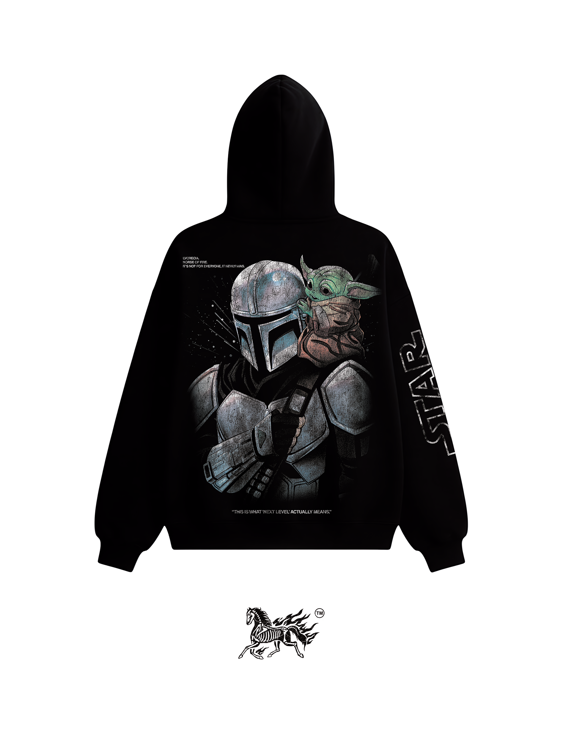 NOT ALONE IN THE DARK"PREMIUM" HOODIE