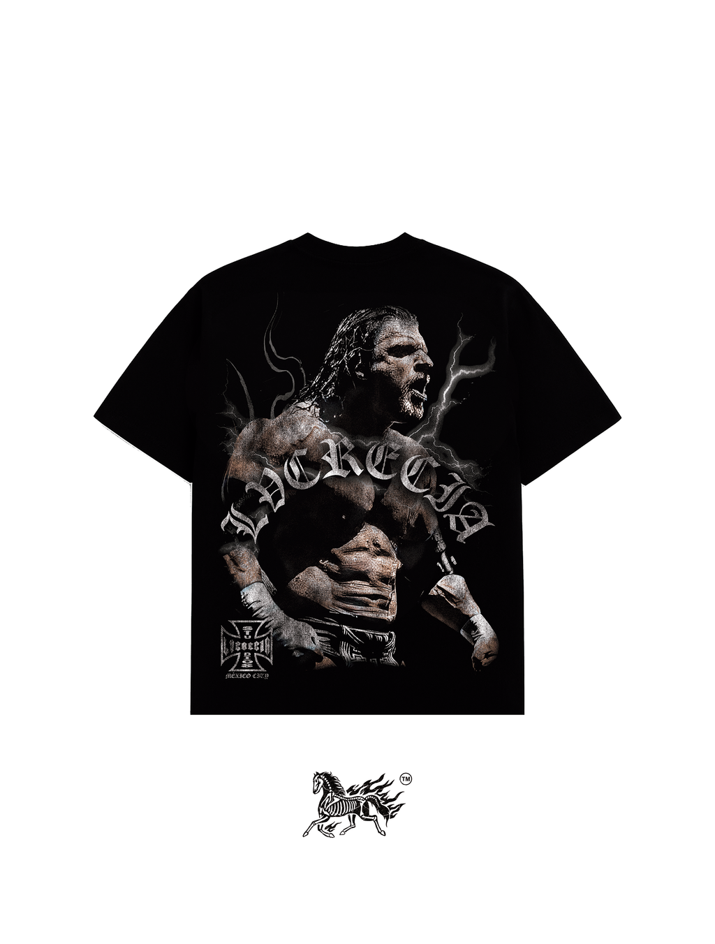 TRIPLE H "PREMIUM" BLACK TEE