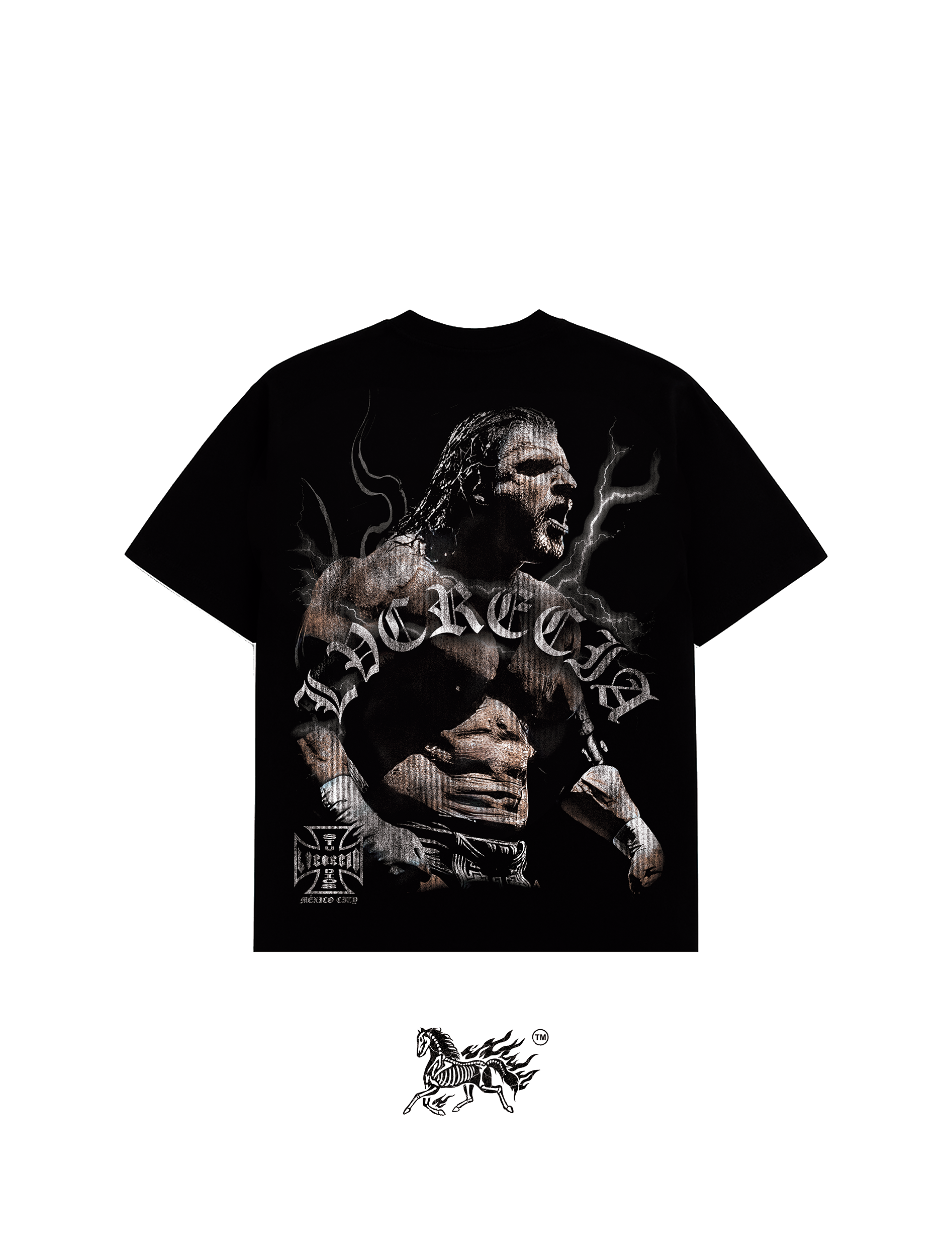 TRIPLE H "PREMIUM" BLACK TEE