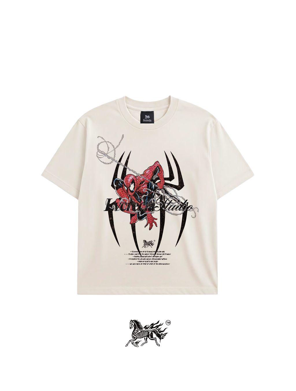 SPIDER-MAN "PREMIUM" IVORY TEE