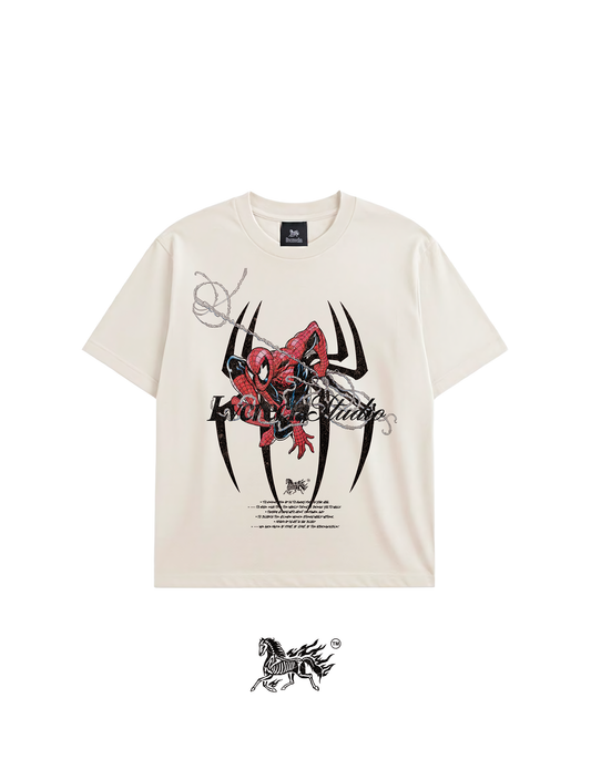SPIDERMAN "PREMIUM" IVORY TEE