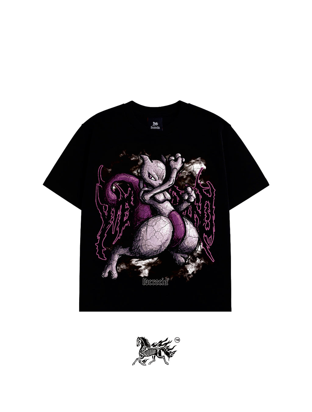 MEWTWO 2.0 FRONT ONLY "PREMIUM" BLACK TEE