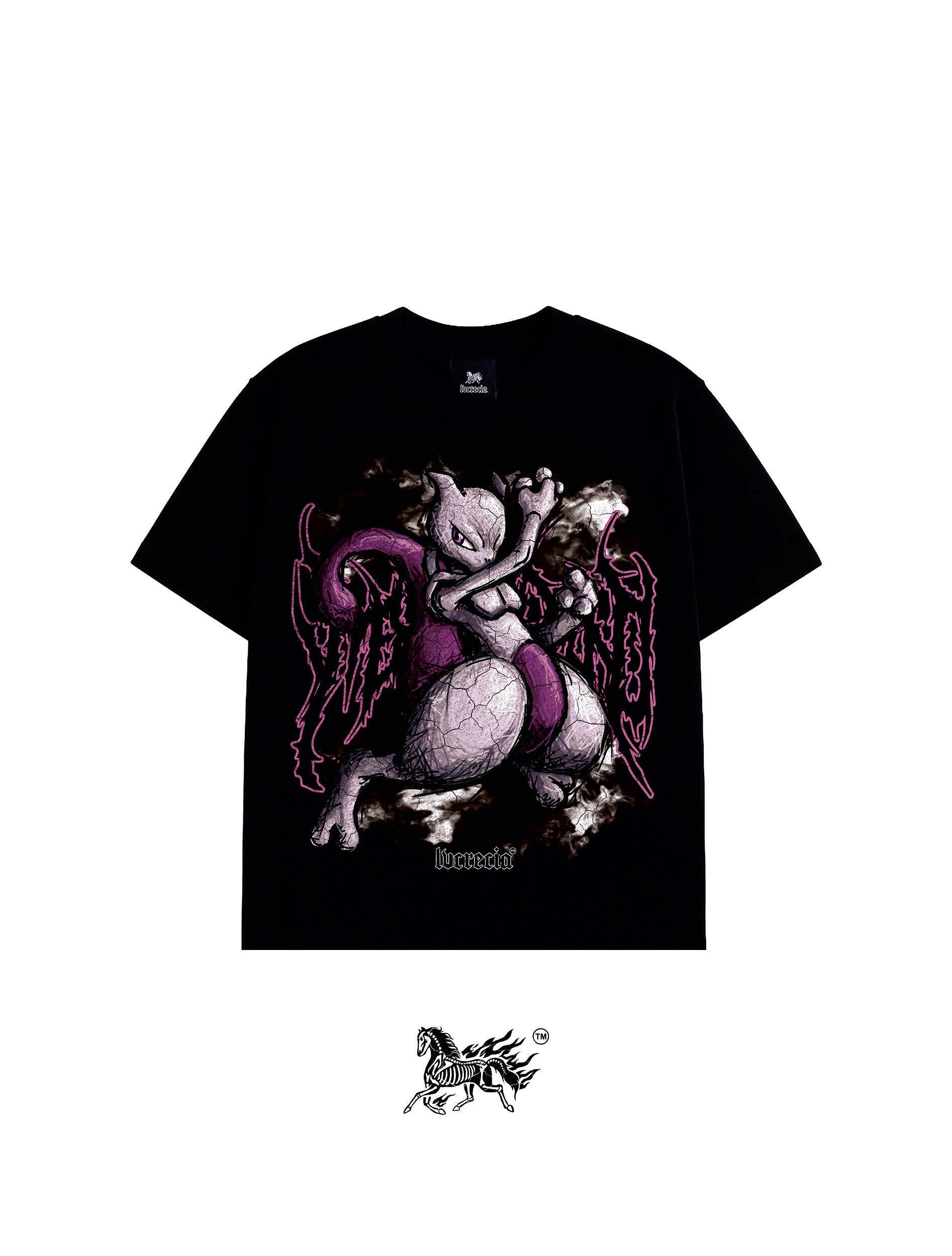 MEWTWO 2.0 FRONT ONLY "PREMIUM" BLACK TEE