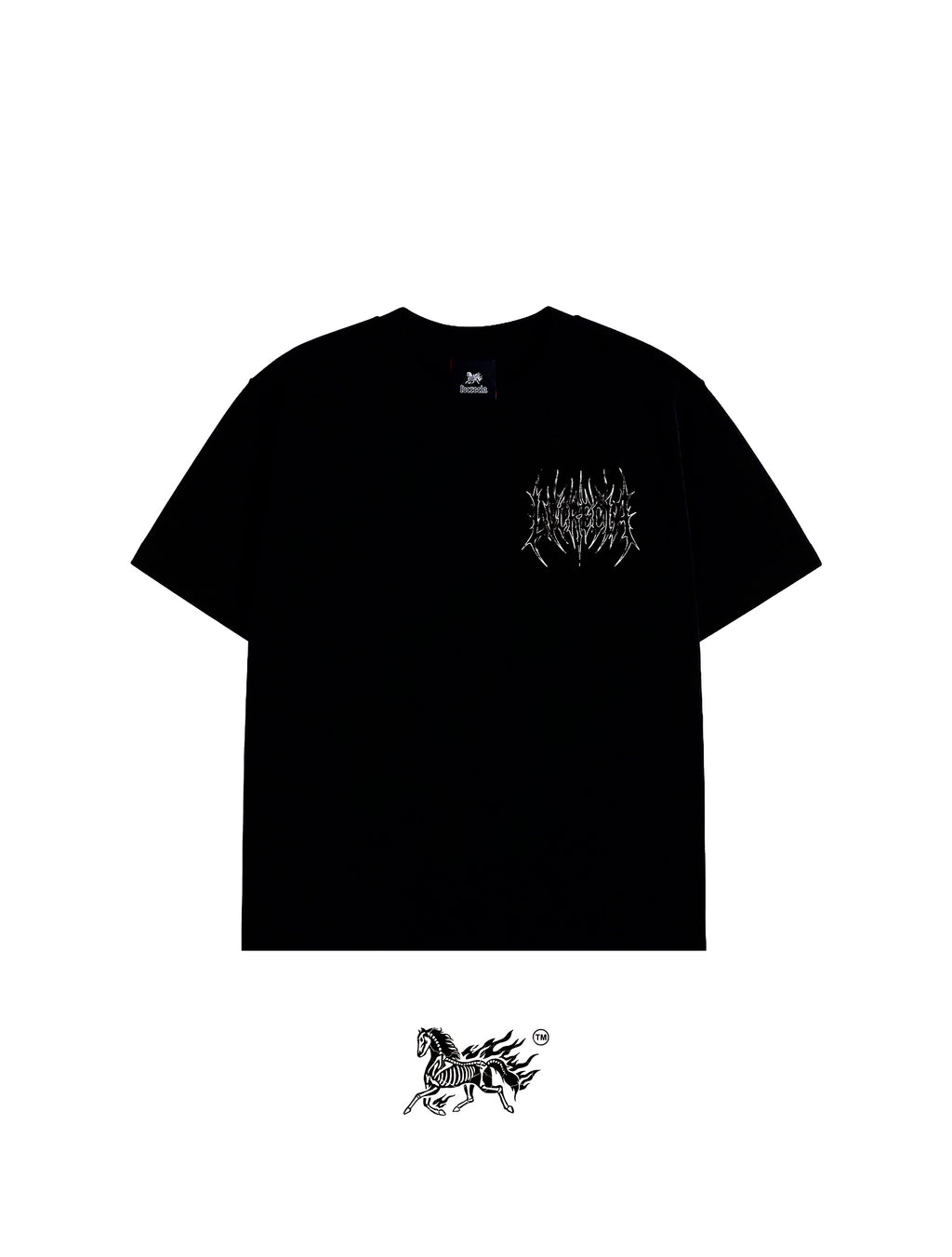 ANAKIN DOUBLE "PREMIUM" BLACK TEE