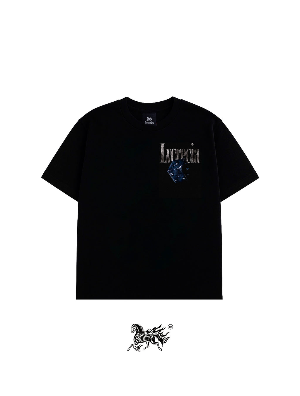 GOJO BACK "PREMIUM" BLACK TEE
