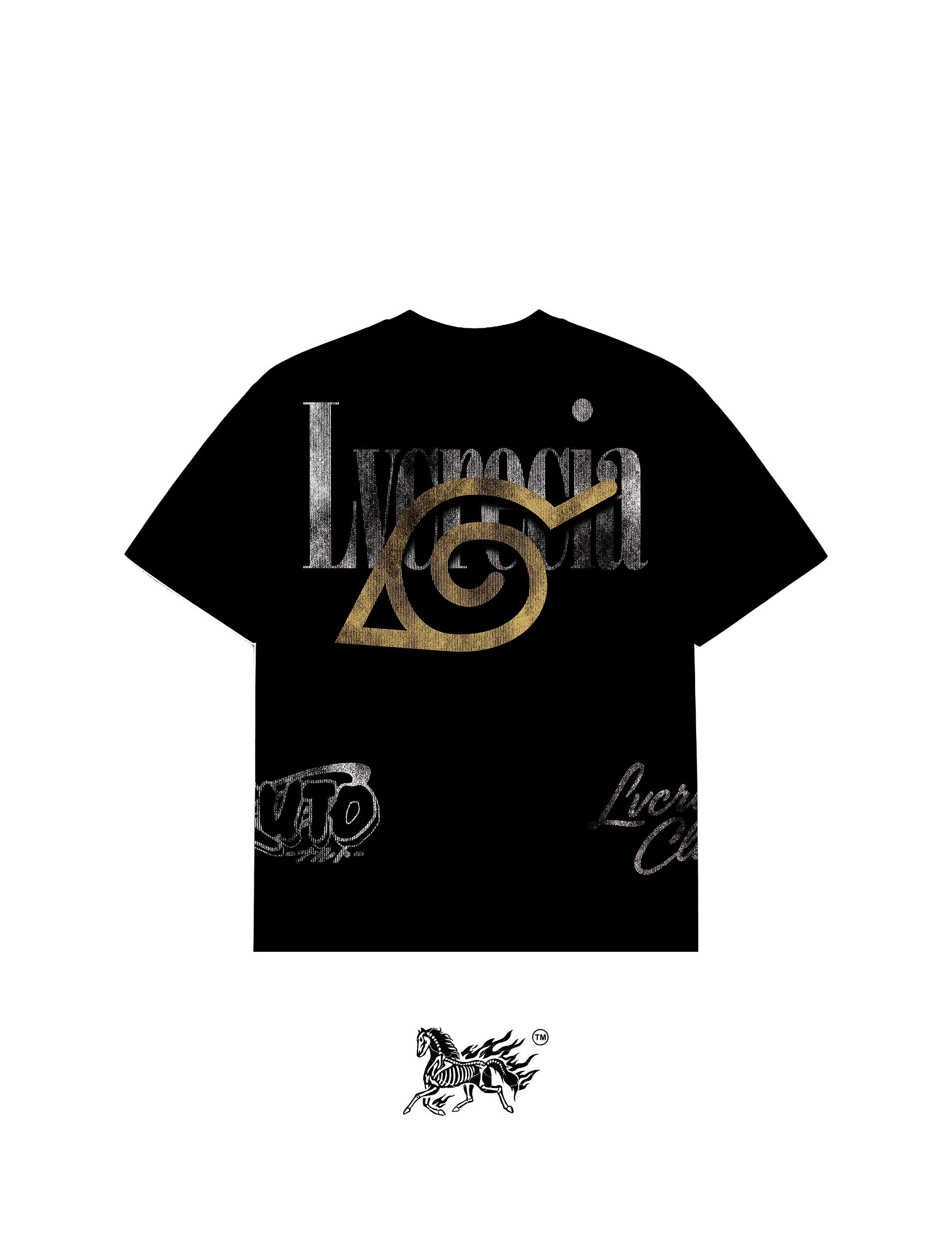 NARUTO UZUMAKI AOP "PREMIUM" BLACK TEE