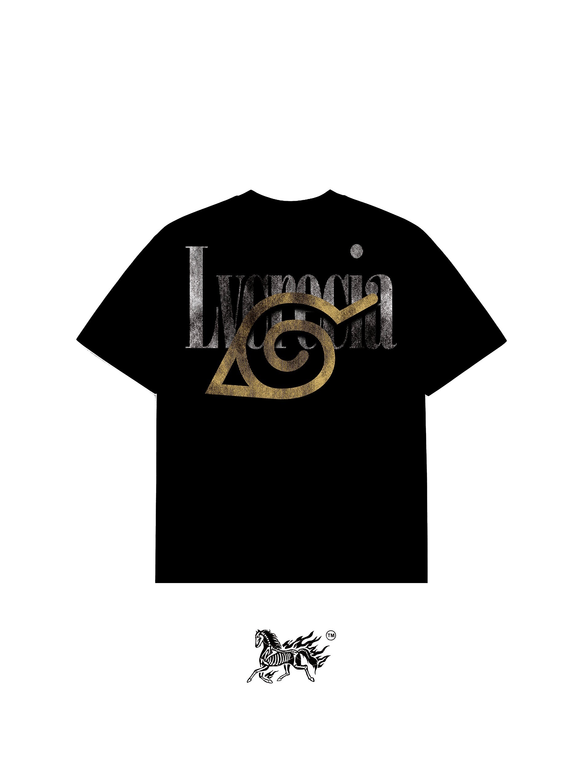 NARUTO UZUMAKI DOUBLE PRINT "PREMIUM" BLACK TEE