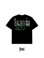 ROCK LEE DOUBLE PRINT "PREMIUM" BLACK TEE