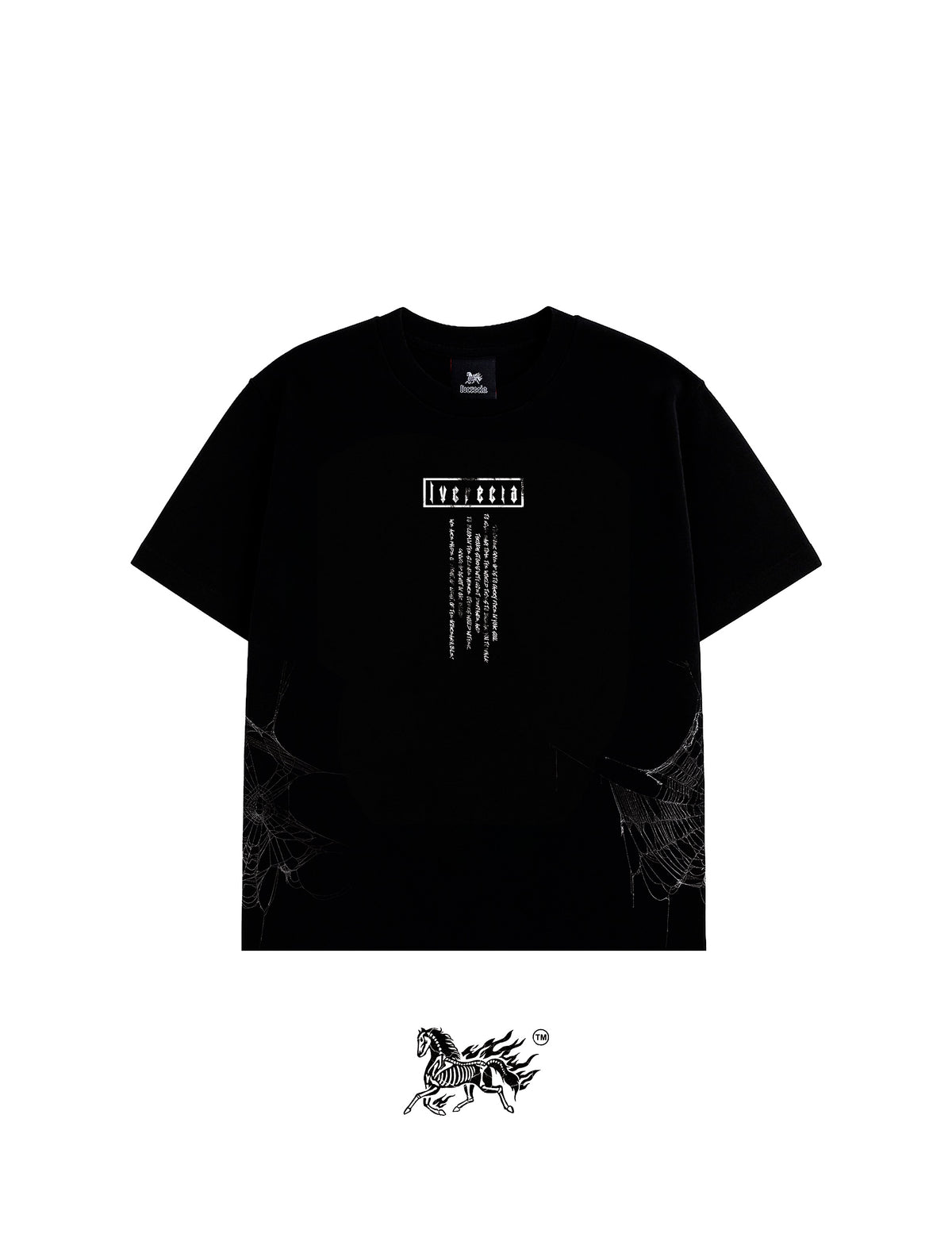 PETER AOP "PREMIUM" BLACK TEE