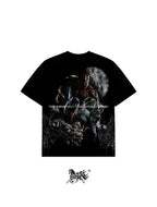 PETER AOP "PREMIUM" BLACK TEE