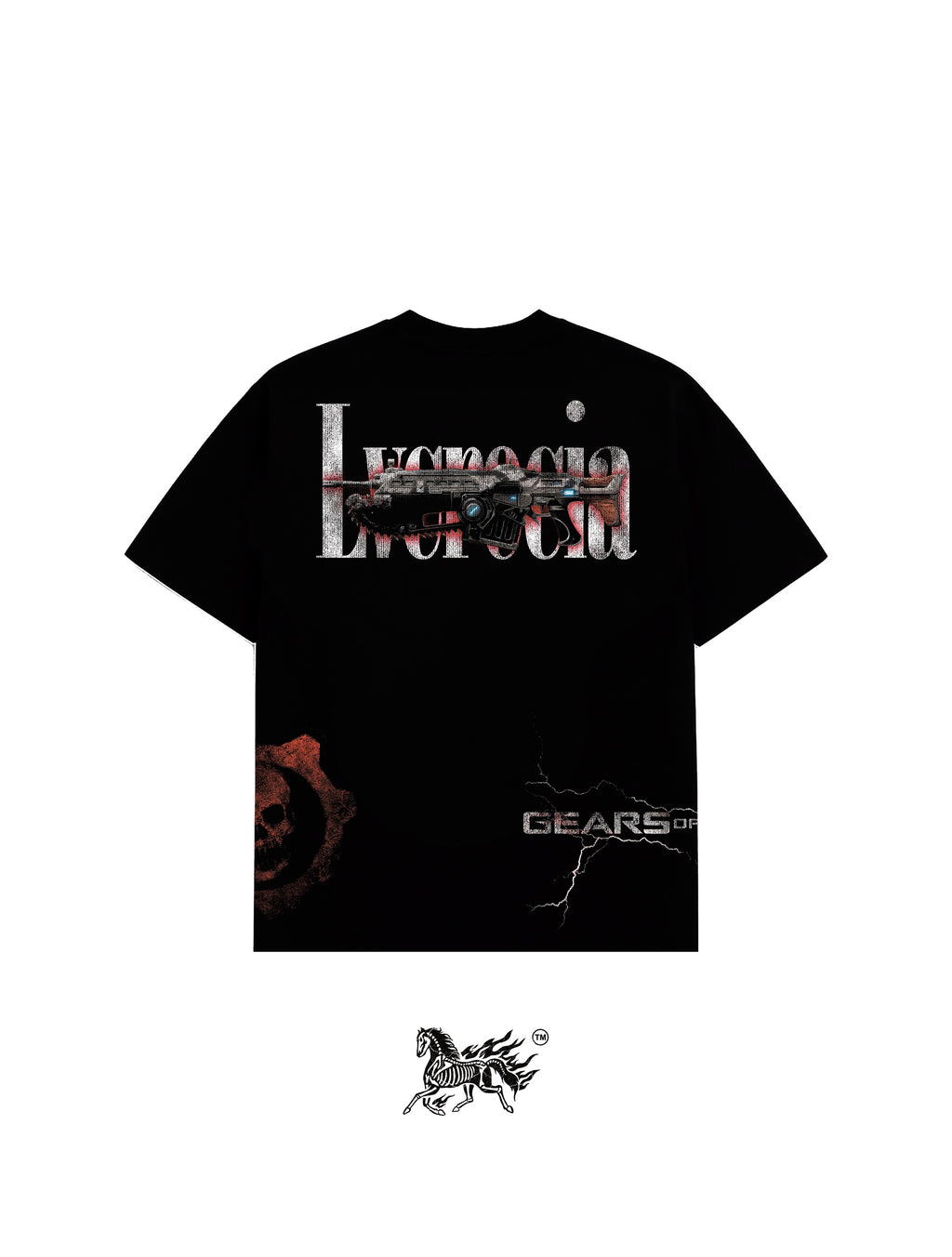 MARCUS AOP "PREMIUM" BLACK TEE