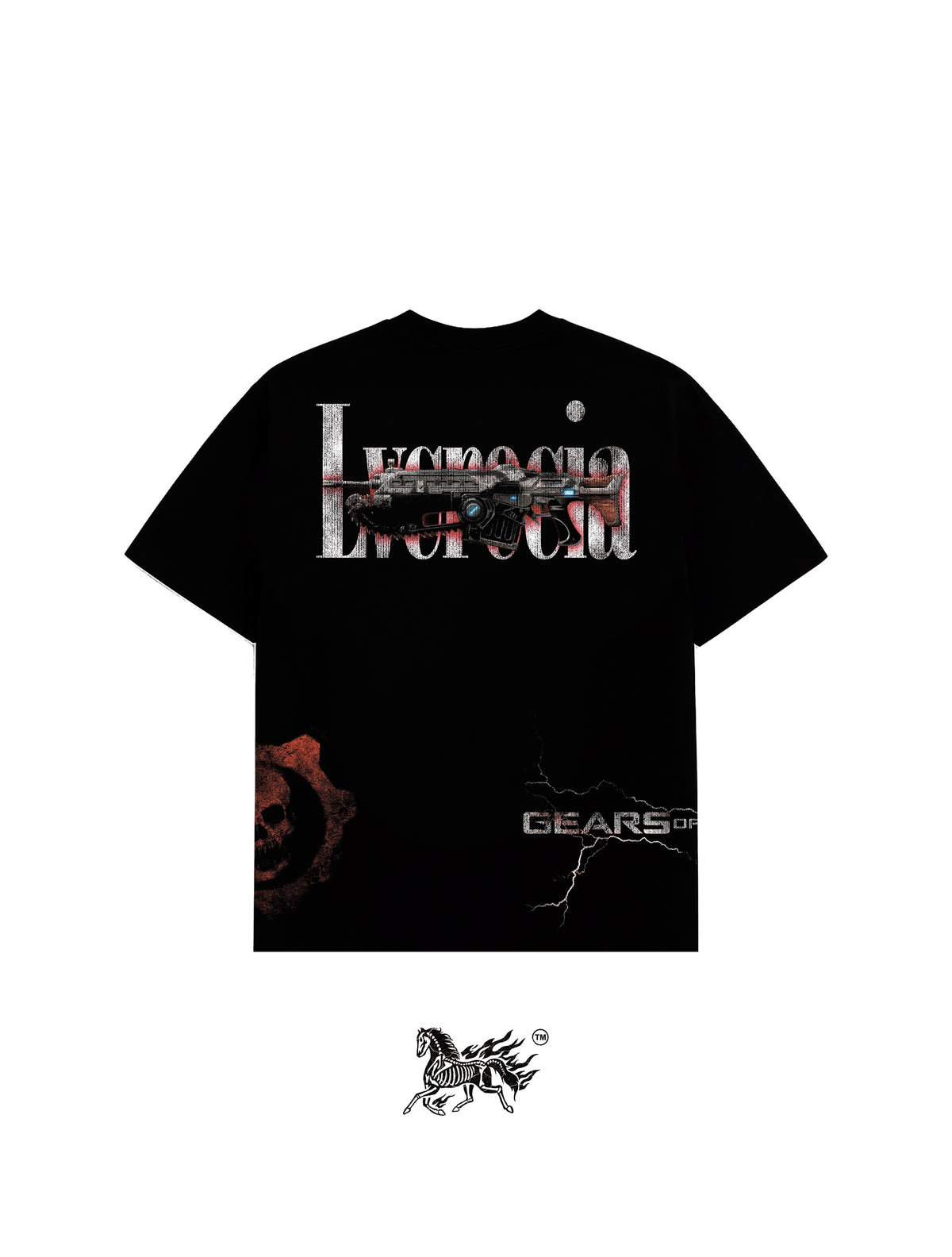 MARCUS AOP "PREMIUM" BLACK TEE