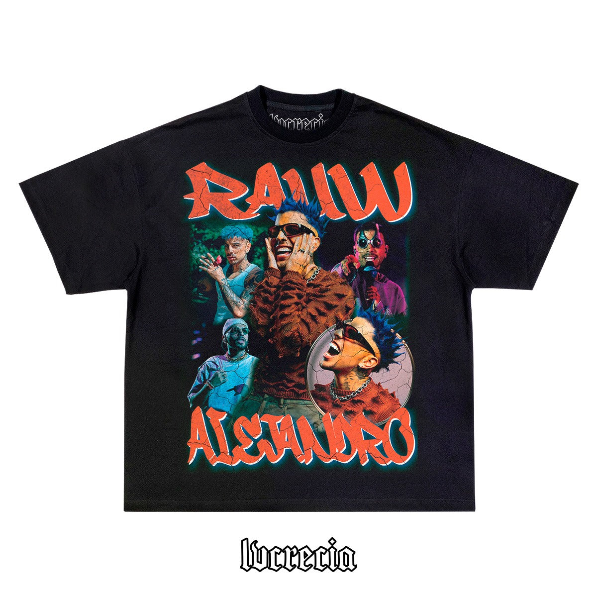 Rauw Alejandro Black Tee