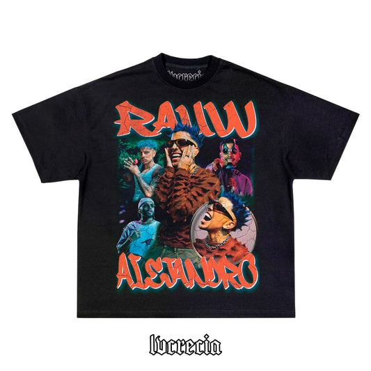 Rauw Alejandro Black Tee