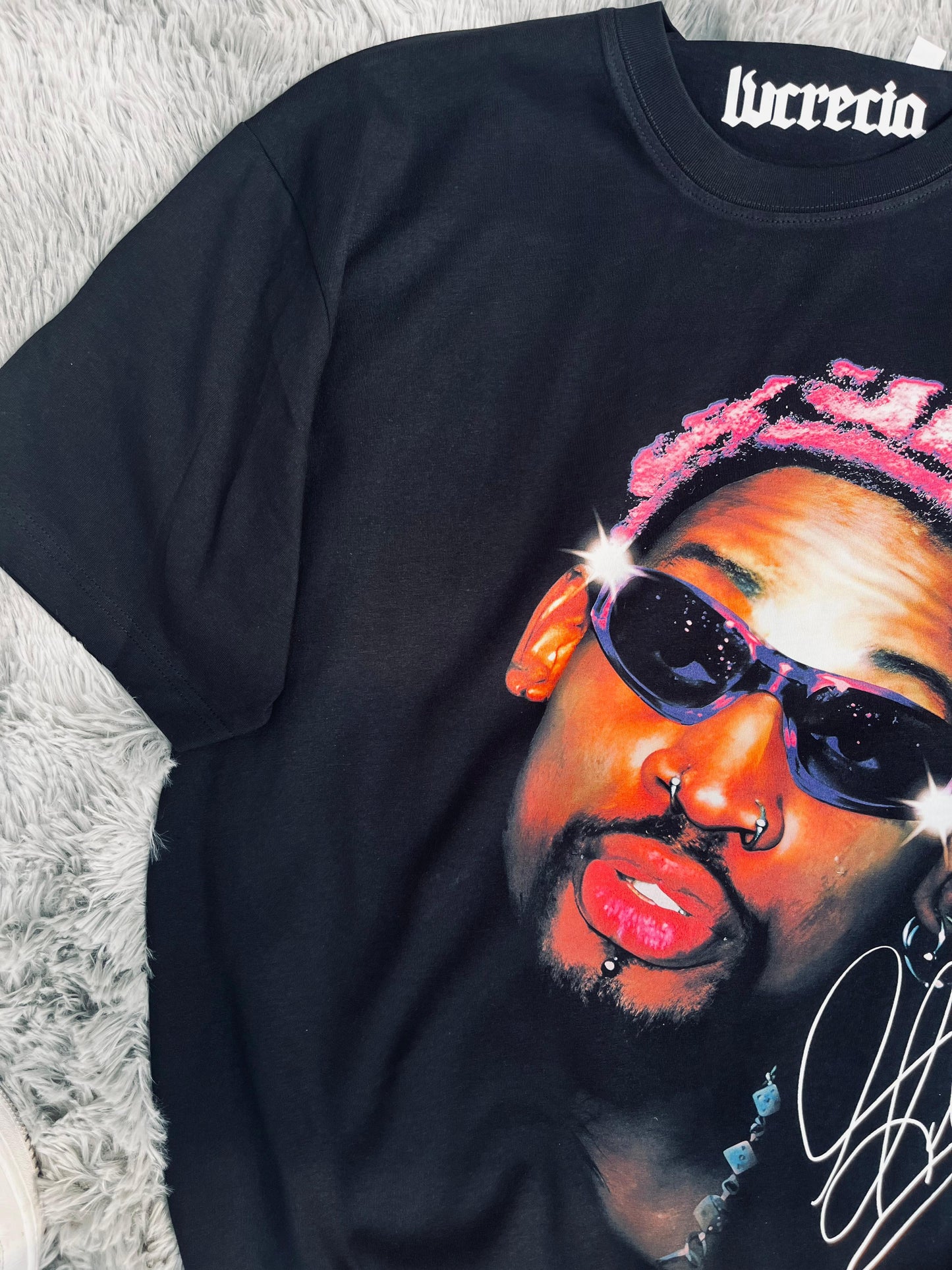 Da Purple Rodman Black Tee