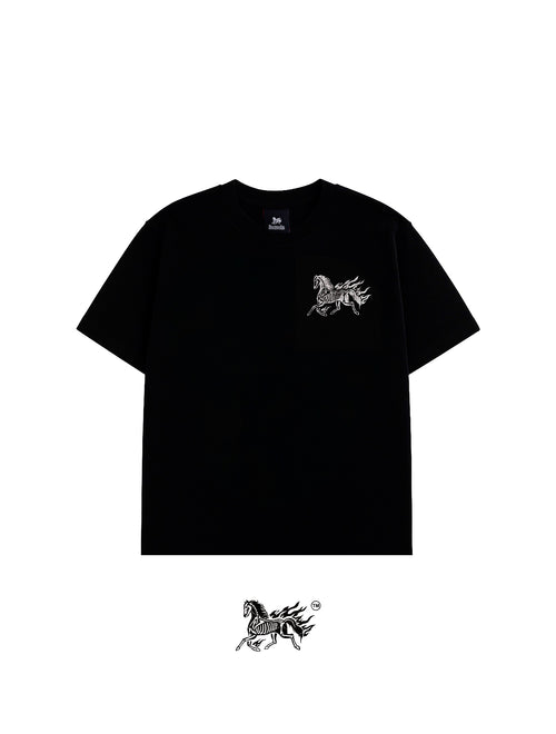 CASCA "PREMIUM" BLACK TEE