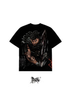 GUTS AOP "PREMIUM" BLACK TEE