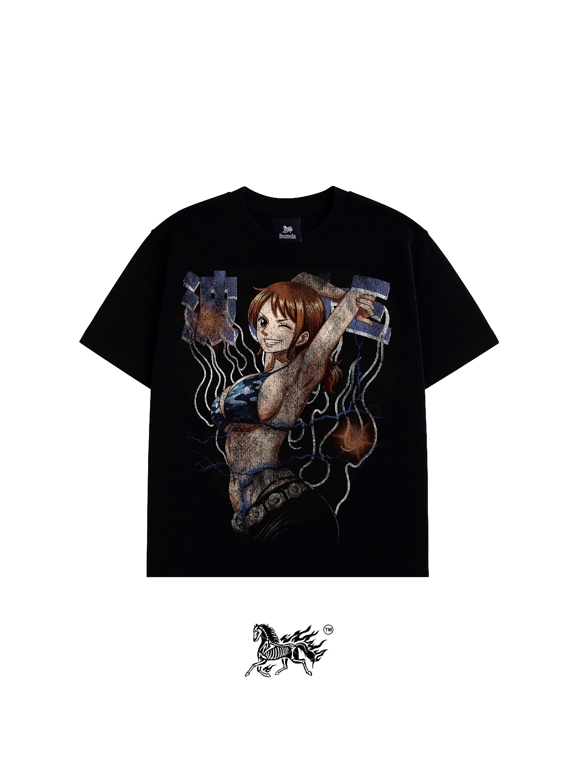 NAMI FRONT ONLY "PREMIUM" BLACK TEE