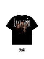 AOI TODOU DOUBLE PRINT "PREMIUM" BLACK TEE