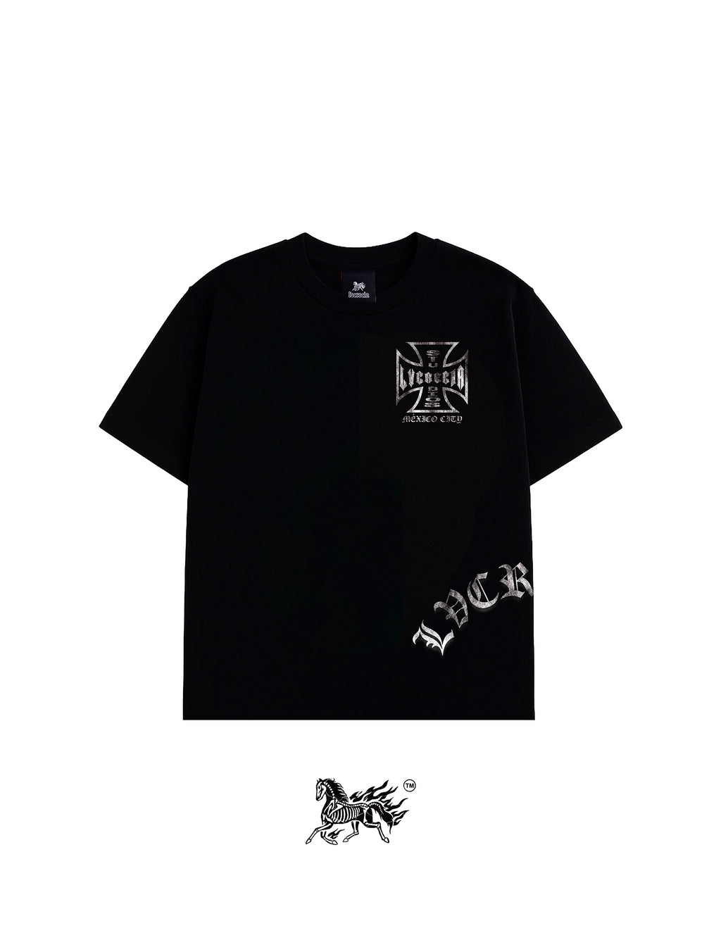BLACK RANGER ALL-OVER PRINT "PREMIUM" BLACK TEE