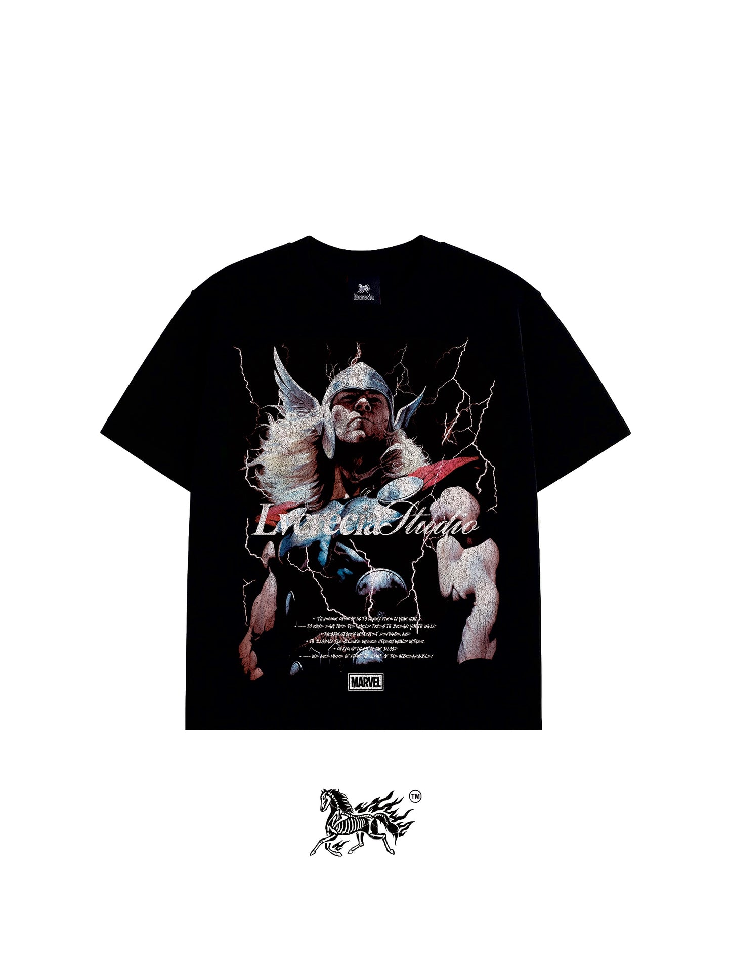 THOR "PREMIUM" BLACK TEE