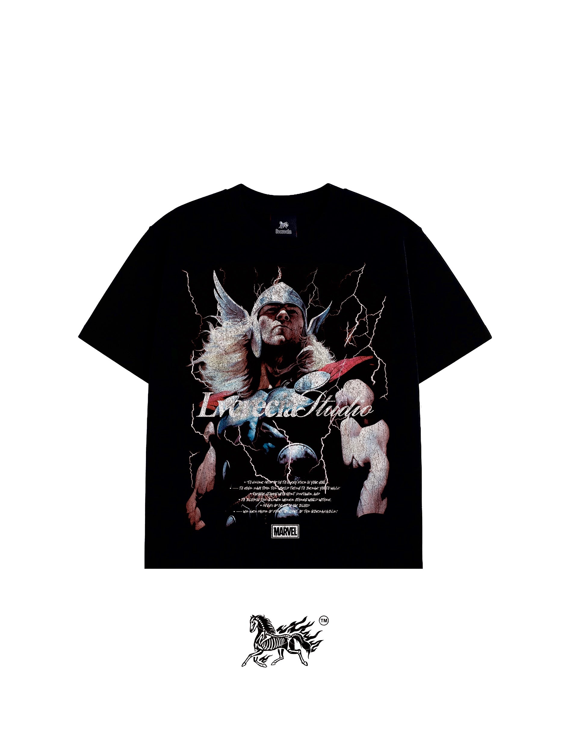 THOR "PREMIUM" BLACK TEE