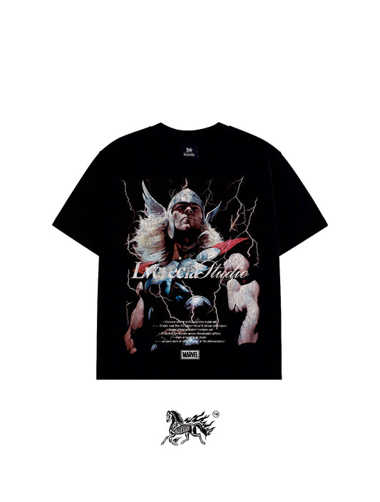 THOR "PREMIUM" BLACK TEE