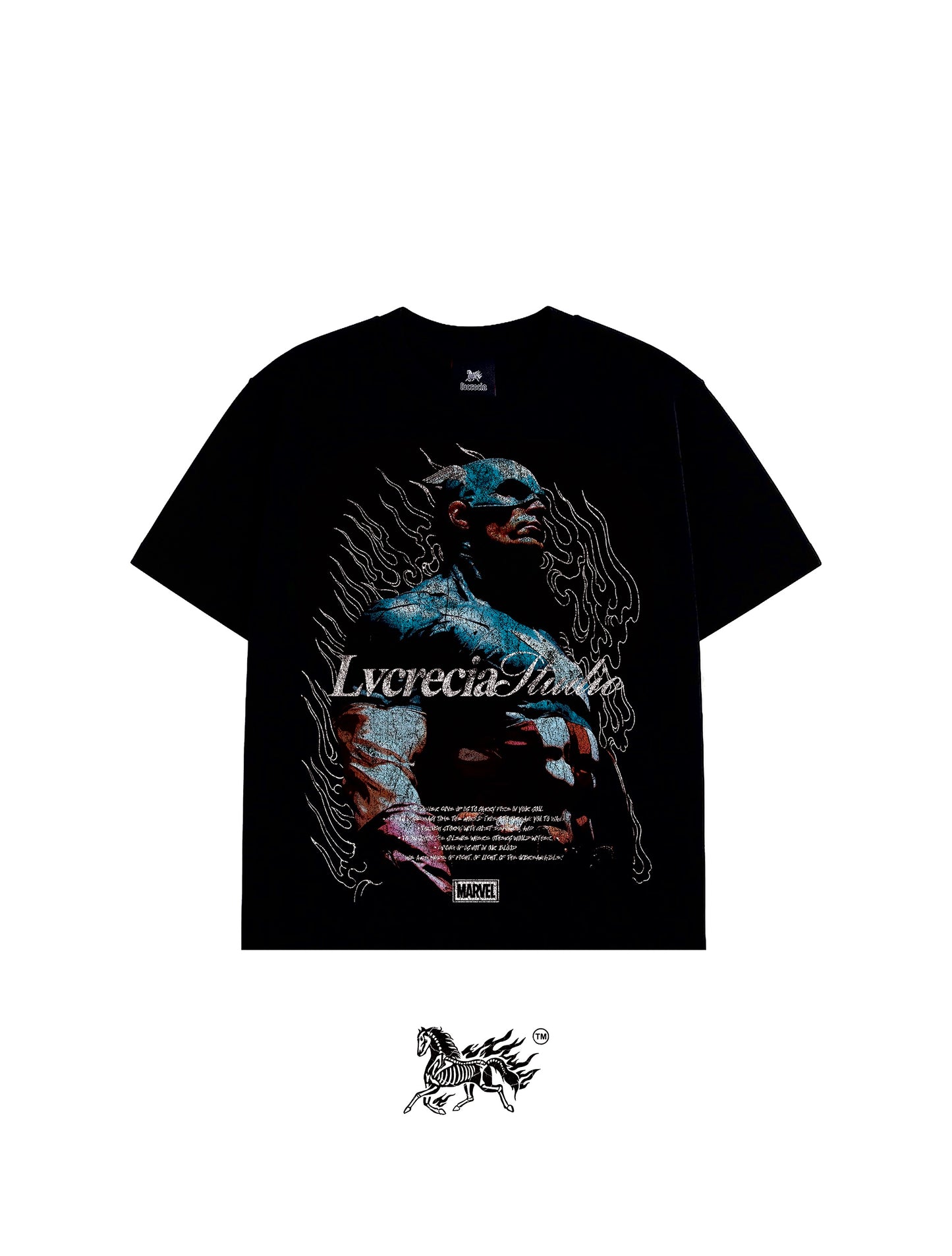 CAPTAIN "PREMIUM" BLACK TEE