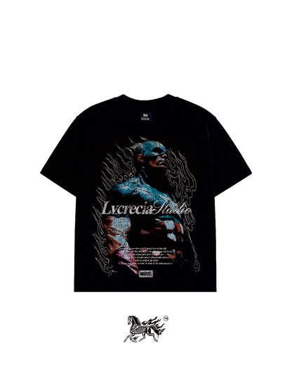 CAPTAIN "PREMIUM" BLACK TEE