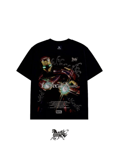 IRON MAN "PREMIUM" BLACK TEE