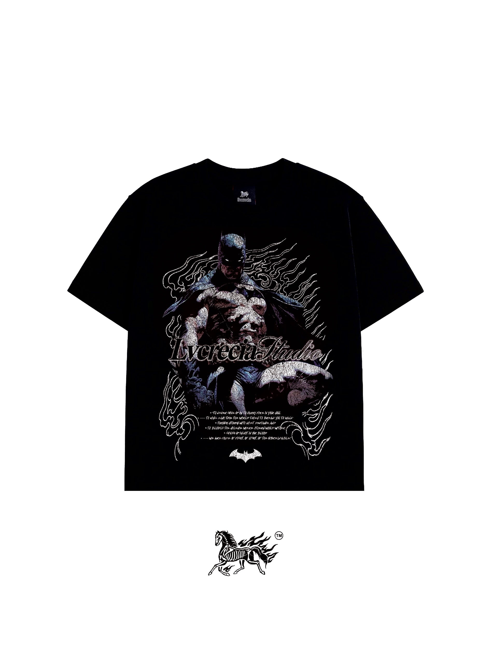 BATMAN "PREMIUM" BLACK TEE