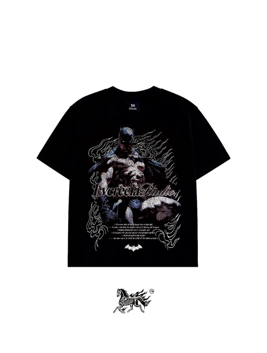 BATMAN "PREMIUM" BLACK TEE