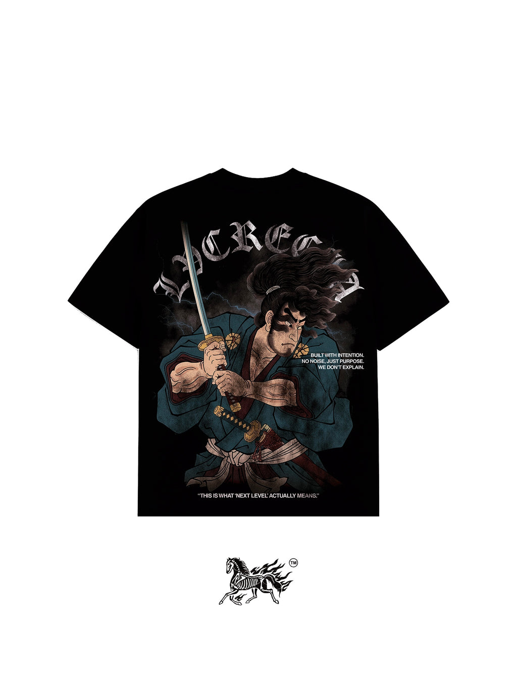 HONOR "PREMIUM" BLACK TEE