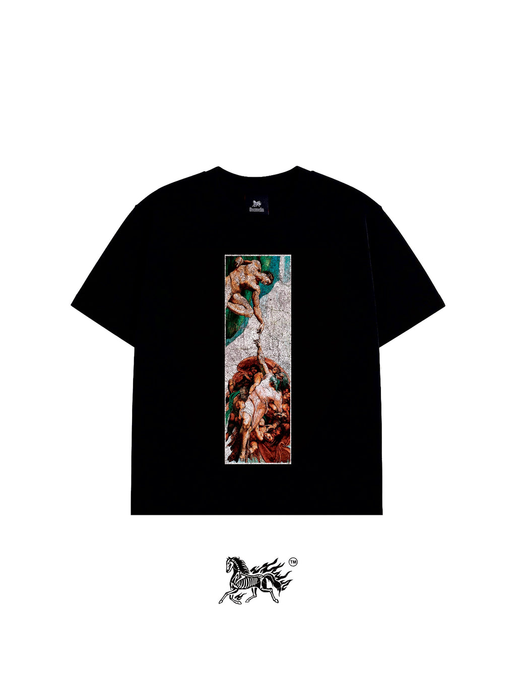 ADAM'S CREATION "PREMIUM" BLACK TEE