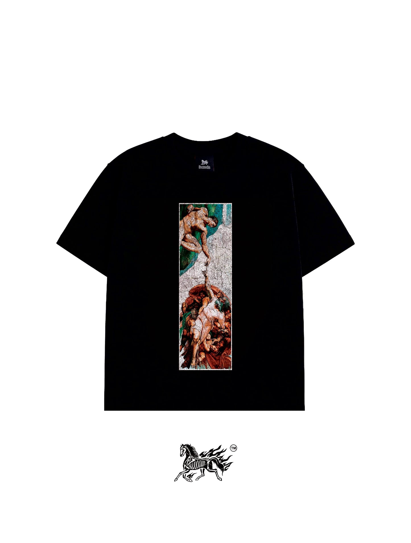 ADAM'S CREATION "PREMIUM" BLACK TEE