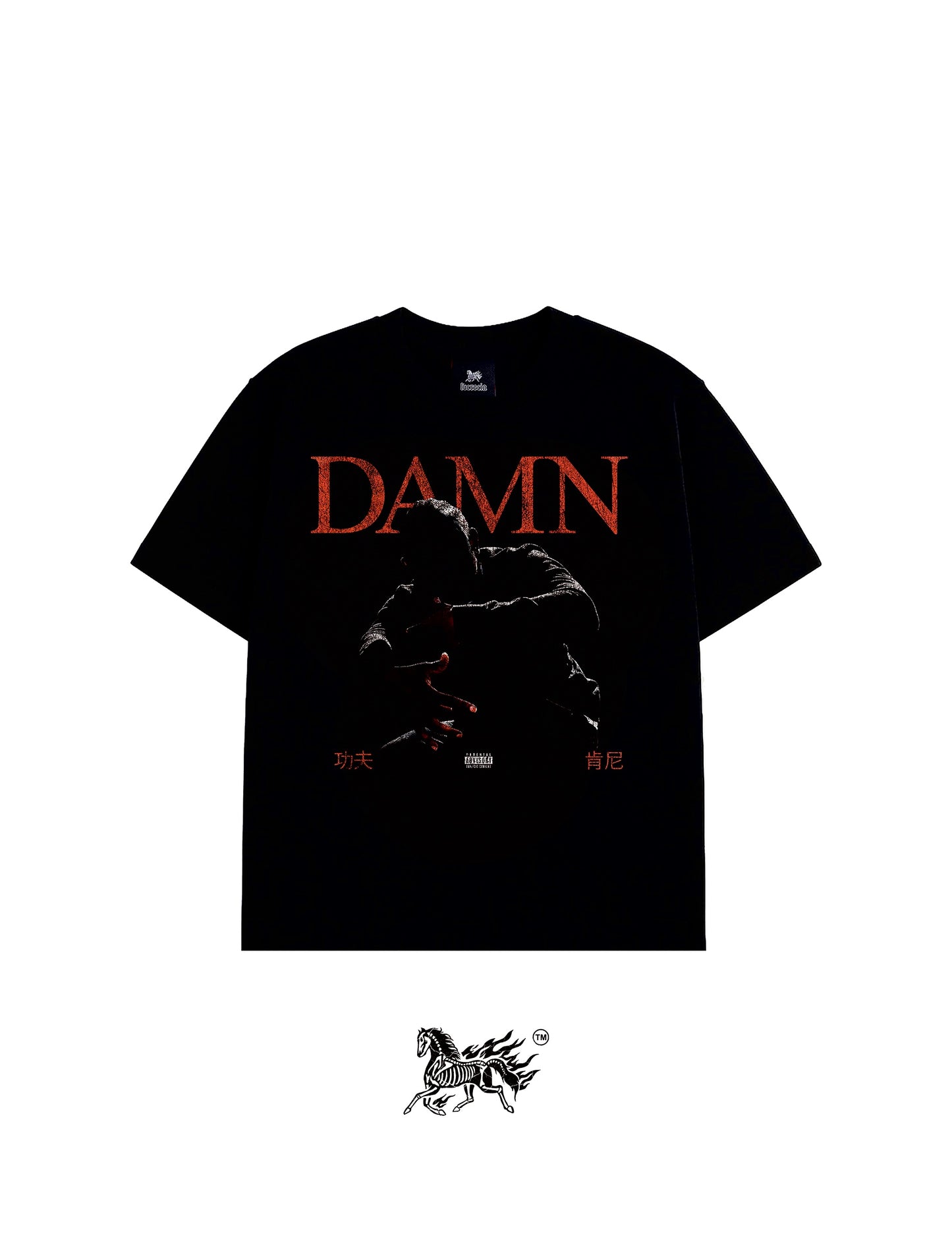 DAMN "PREMIUM" BLACK TEE
