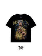 TRAFALGAR D. LAW DOUBLE PRINT "PREMIUM" BLACK TEE