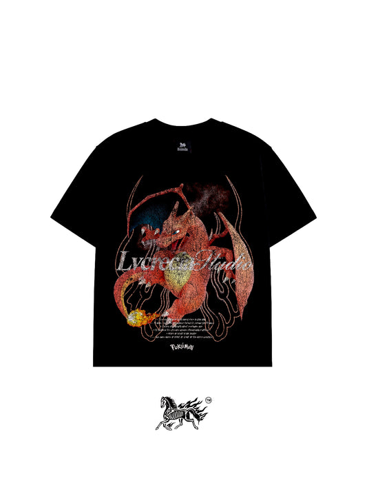 CHARIZARD "PREMIUM" BLACK TEE