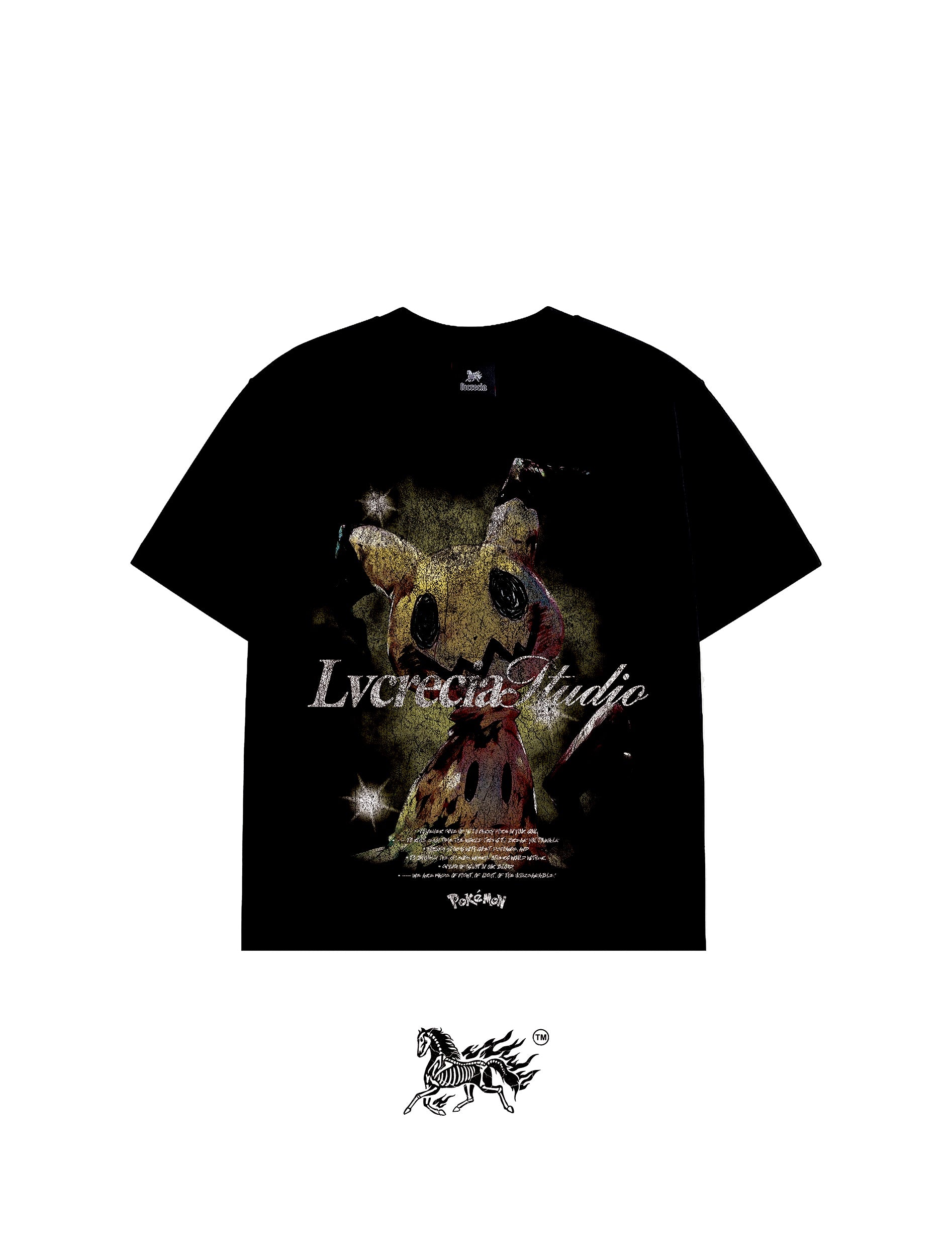 MIMIKYU "PREMIUM" BLACK TEE