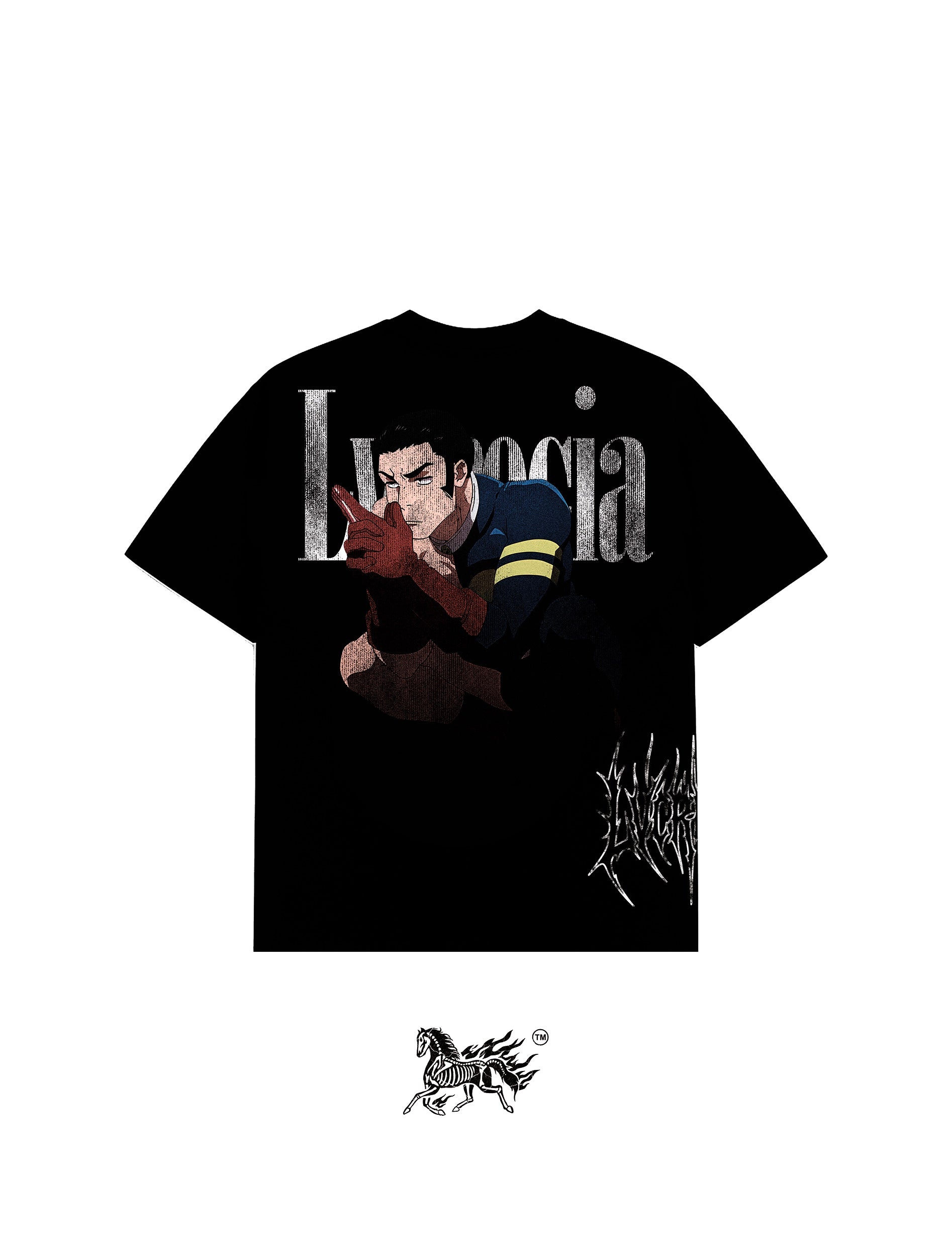 TAKABA AOP "PREMIUM" BLACK TEE