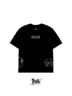 OBI WAN AOP "PREMIUM" BLACK TEE