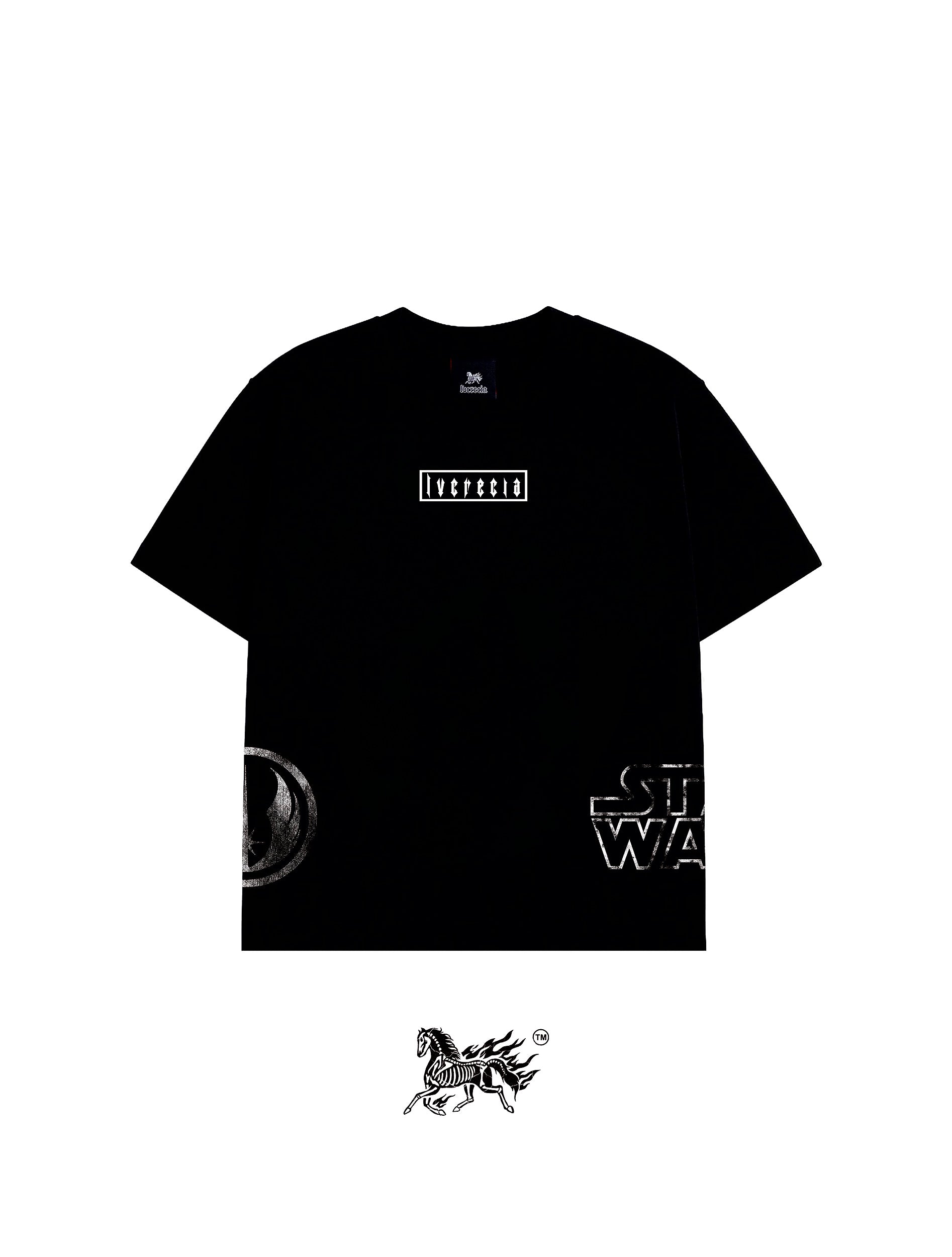MASTER YODA AOP "PREMIUM" BLACK TEE