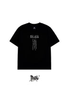SIDES "PREMIUM" BLACK TEE