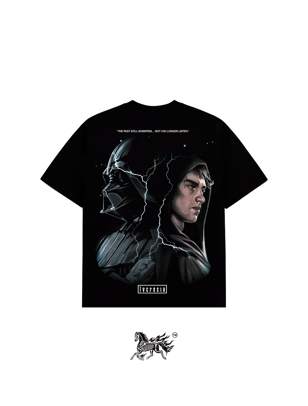 SIDES "PREMIUM" BLACK TEE