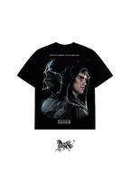SIDES "PREMIUM" BLACK TEE