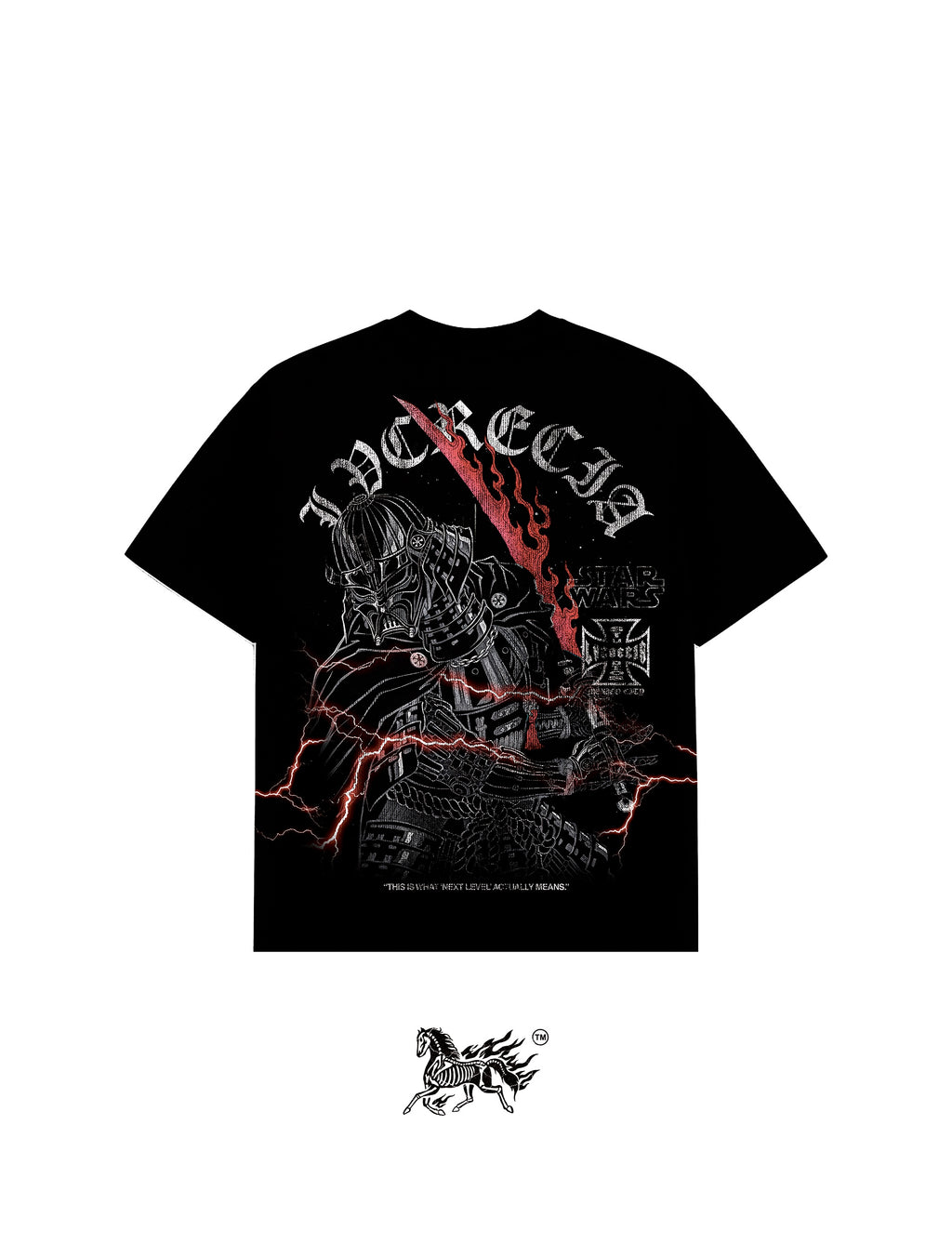 DA VADER AOP "PREMIUM" BLACK TEE