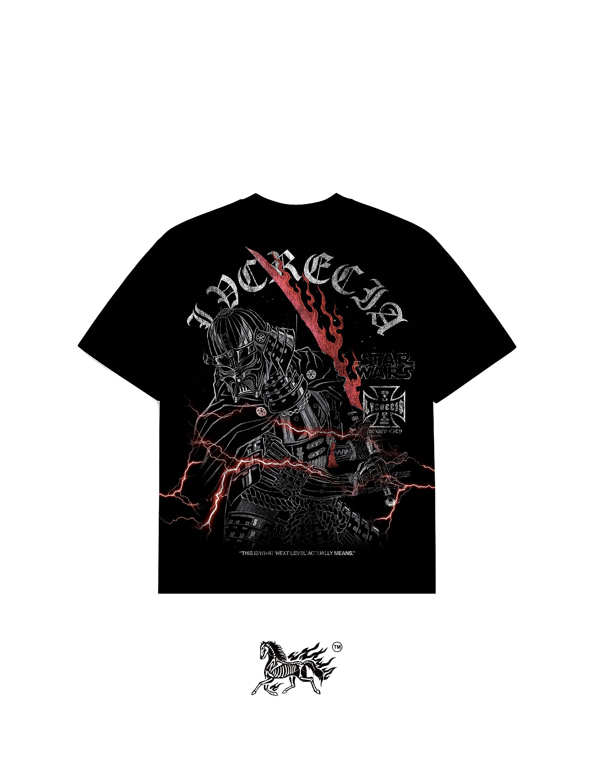 DA VADER AOP "PREMIUM" BLACK TEE